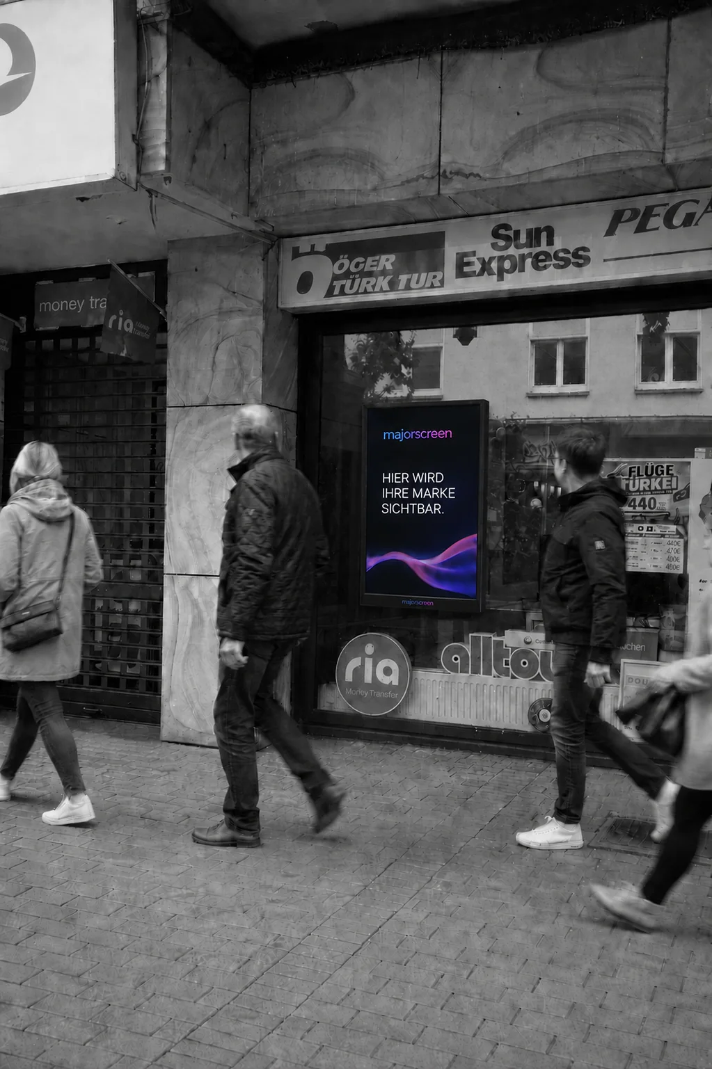 MajorScreen S003 am Standort Münsterstraße 24 in Dortmund
